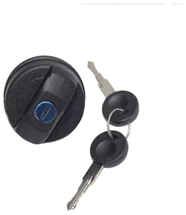 Tapón Depósito Combustible Con Cierre Y 2 Llaves Depósito Con Cierre Para Peugeot ME-000591 191201551A 191201551 0808211 533201551F Tapa del tanque de combustible