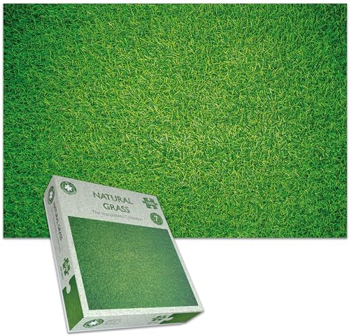 Difficult Jigsaw Puzzles For Adults - Impuzzibles Natural Grass 1000 Piece Jigsaw Puzzle - 66cm X 50cm - Challenging Jigsaw Puzzles, Great Gift For All Ages