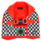 Puppia Racer Harness B Rot XL Hundegeschirr - 110 g PATD-HB1767-RD-XL