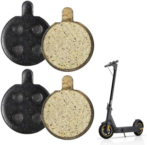 Plaquette de Frein Trottinette Electrique 4 pièces, Plaquettes de Rechange Accessoires compatibles pour Xiaomi Mi 1S Essential Pro 2 M365 Pro, Plaquettes de Scooter à Disque Rond pour Vélo électrique