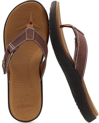 COFACE Flip Flops For Women with Arch Support Ladies Thong Sandals Size 6 Orthopedic Woman Flip-Flop Summer Beach Outdoor