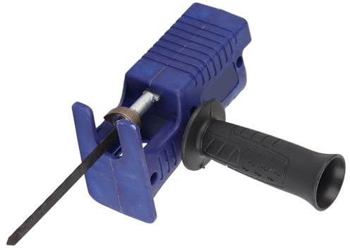 Adaptador de Sierra de Calar para Taladro Eléctrico Portátil con Mango Ergonómico para Cortar Madera Y Metal