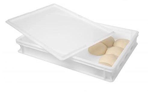 Chabrias 18L Pizza Dough Proofing Box – Oversized Dough Tray for Home & Pizzeria Use | Holds Up to 12 Dough Balls | Fridge & Prep Station Friendly