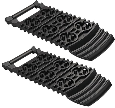 Alfombrillas de tracción para neumáticos, almohadillas de tracción de neumáticos, almohadilla de escalera para rescate de vehículos, carreteras fangosas, senderos rocosos, senderismo, camping