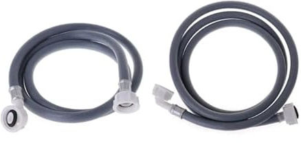 Tubo di ingresso for lavatrice e lavastoviglie, tubo di riempimento for l'alimentazione dell'acqua con curvatura a 90 gradi(200cm)