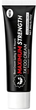 Tatueringskräm extra stark bedövningskräm, lugnande spray, fuktgivande hudvård, vård efter hårborttagning av kroppshud, förhindrar missfärgning, minskar irritation