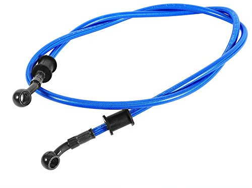 Tubo olio per moto, 50 cm - 120 cm Tubo freno olio intrecciato in acciaio Tubo flessibile per moto per Dirt Bike Enduro Motocross Street