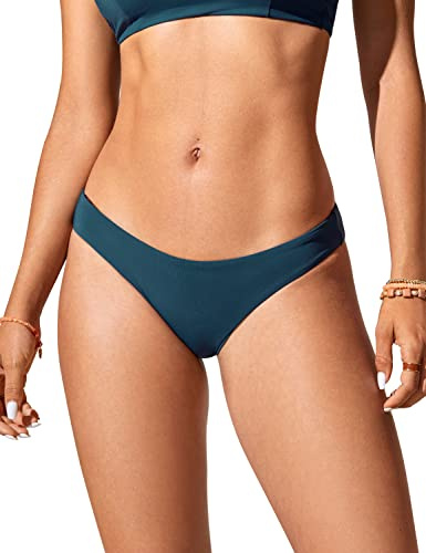 CRZ YOGA Low Waisted Bikini Bottoms Insignia Blue Large
