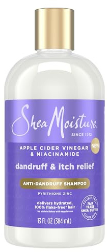 Champú anticaspa, vinagre de sidra de manzana, 384.5 ml (384 ml), SheaMoisture