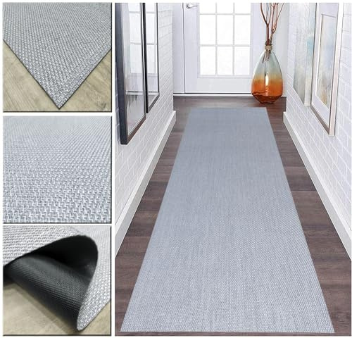 Alfombra Pasillo Lavable - Vinilica - Exterior - Cocina - Vinilica Cocina - Alfombra Salon - recibidor [Finland 01 60X120]