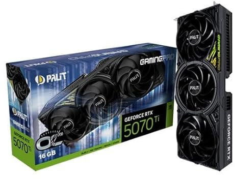Palit GeForce RTX 5070 Ti GamingPro OC (16GB GDDR7/PCI Express 5.0/ MHz/28000MHz)