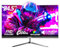 Gawfolk Gaming Monitor 24.5 Pollici 200hz, Schermo PC 24 Pollici, FHD 1080p, IPS, 100% sRGB, DP/HDMI, 1 ms, Montaggio a Parete Altoparlanti incorporati