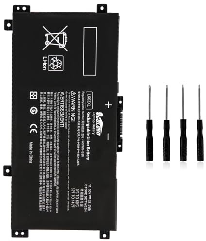 GBLGBD LK03XL Replacement Battery for HP Envy x360 15m-cn0012dx/15m-cn0011dx Convertible Laptop, 3-Cell 52.5WH Li-ion Battery Compatible with LK03XL/LK03, CE/FCC/RoHS Certified, 12-Month Warranty