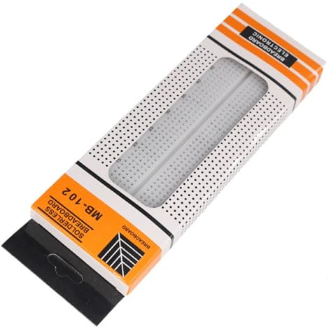 Guaber Breadboard Solderless Prototype PCB Board Kits Protoboard MB102 Development Testing Kits For Circuits Projects Electronic Project Kit