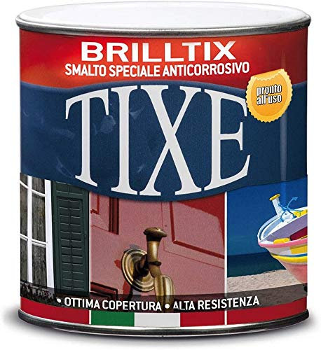 TIXE 104.1602 Brilltix Smalto a Solvente, Bianco Opaco, 750 ml