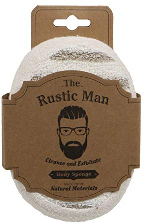 Evriholder The Rustic Man Body Sponge, Cream