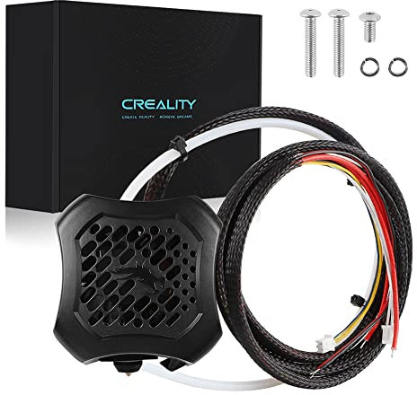 Creality Offiziell Ender 3 V2 Full Hotend Kit, 3D Drucker Extruder Kit mit Capricorn Bowden PTFE Schläuchen für Ender 3 V2 3D Drucker