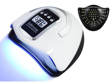 Trintion nageltrockner Lampe LED Nagel Lampe 280W uv Lampe für gelnägel UV Gel Lichthärtungsgerät mit Timer und Bewegungssensor für Finger Zehennagel und für Alle Gel Nagellack Shellac