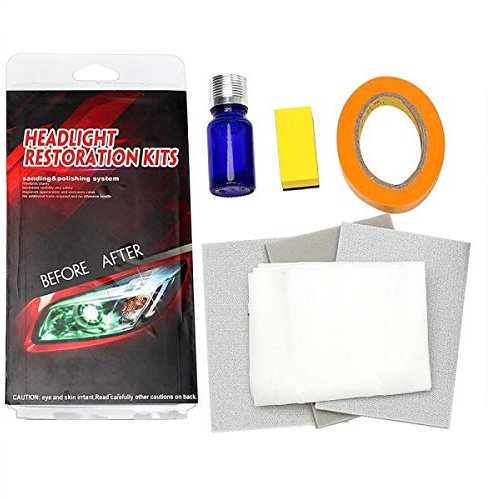 StickersLab - Kit RIPRISTINO FARI Auto OPACIZZATI O INGIALLITI