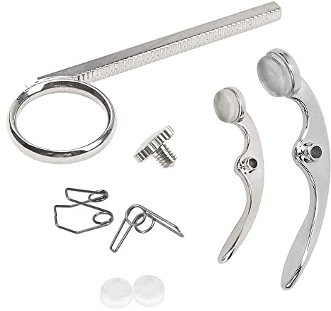 Jiayouy 1 Set of Trumpet Water Key/Spit Valve Slide Finger Ring Assembly Trumpet Valve Replacement Parts