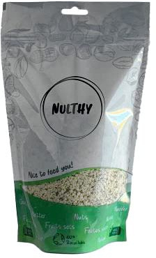 NULTHY 500g - Semillas de Cáñamo BIO, Semillas Peladas, Cultivo Ecológico, Fuente de Proteína y Omega 3
