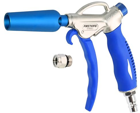 FIRSTINFO A18563EU | Soufflette pneumatique à air comprimé haute débit avec régulateur de débit buse venturi