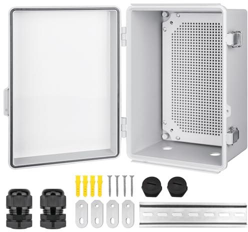 CHENGPI Caja Electrica Exterior, IP65 Caja Cuadro Electrico, Caja de Derivación de Montaje en Superficie, 250x350x150MM