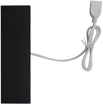 Utomhus solcellsbatteriladdare - snabbladdande USB-solcellsespekt, bärbart batteripaket | Högeffektiv laddningspanel, strömkälla med USB-kontakt för resor