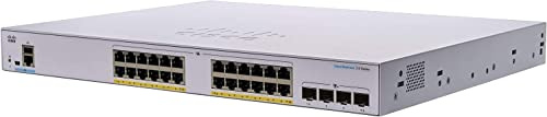 Cisco Business CBS350-24FP-4X Managed Switch | 24 porte GE | Full PoE | 4x10G SFP+ | Limited Lifetime Protection (CBS350-24FP-4X)