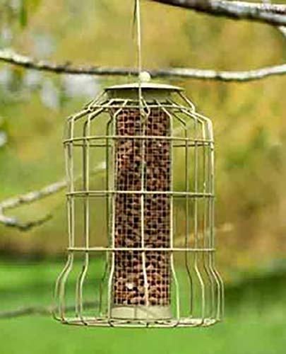Garden Mile Mangiatoia per uccelli, ideale per uccelli selvatici, semi di cibo per uccelli selvatici, guardie per uccelli, mangiatoia da appendere per animali selvatici (mangiatoie per semi)