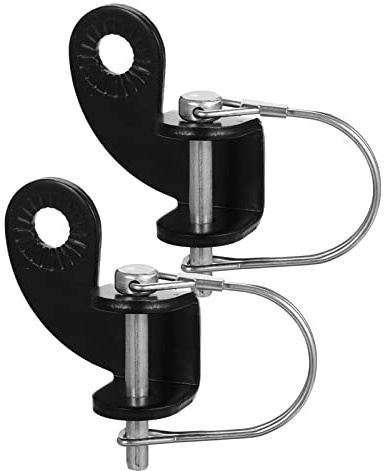 Enganche de remolque de bicicleta HUIOP de acero inoxidable de 12,2 mm, acoplador de enganche