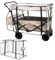 Bollerwagen Regenschutz, Regenschutz Bollerwagen Universal, Regenverdeck Bollerwagen Transparent Faltbare Bollerwagen Zubehör für Handwagen Strand Regenschutzhülle