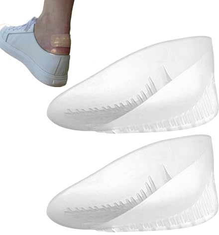 Acunny - Almohadillas de tacón para zapatos,cojín de panal reutilizable y | resistente, antideslizante autoadhesivo para hombres, mujeres, enfermeras,