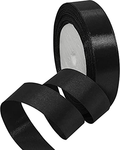 Tomedeks 22 M Nastro Di Raso 2 Cm Fiocco Largo Nastro Di Raso Nastro Regalo Decorazione Nastro Di Tessuto Per Matrimoni, Compleanni E Natalizi
