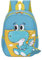 Pawleso Kita Kinderrucksack, Dino Kinderrucksäcke 2~6 Jahre Kinder Rucksack, Dinosaurier Krippenrucksack mit Brustgurt, Jungen & Mädchen Backpack 30cm, Gelb, Höhe 80~115cm