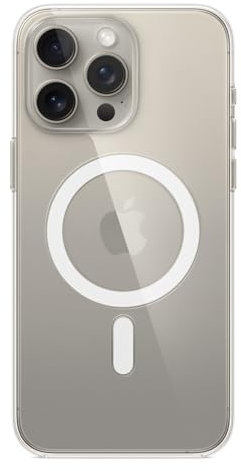 Apple iPhone 15 Pro Max Clear Case mit MagSafe 