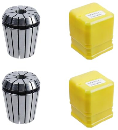 Rannb ER32 Spring Collet Chuck 3/8Inch Dia Collets Set for CNC Clamping Device Engraving Machine - 2Pcs