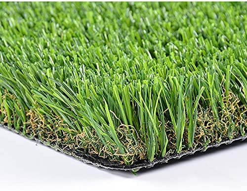 Prato Sintetico Manto Erboso Erba Finta Realistica Giardino 4 Sfumature Di Colore Tappeto Erboso Sintetico Anti UV Atossico Drenante Ideale Per Piscina Terrazzo Aree Giochi Viali (40mm 2x5mt 10mq)