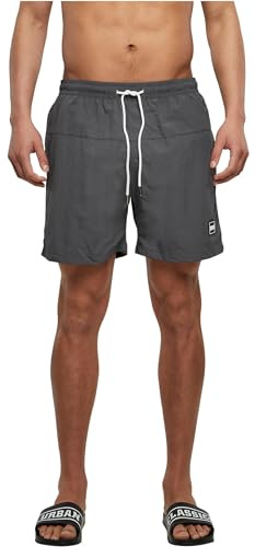 URBAN CLASSICS Bañador para Hombre Estilo Moderno, Bermudas Cortos, Shorts de Baño para Natación de Secado Rápido adapto para las Vacaciones, Tallas XS-5XL