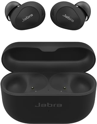 Jabra Elite 10 True Wireless Bluetooth Earbuds – Advanced Active Noise Cancelling with Dolby Atmos Surround Sound, All-Day Comfort, Multipoint, Crystal-Clear Calls – Gloss Black