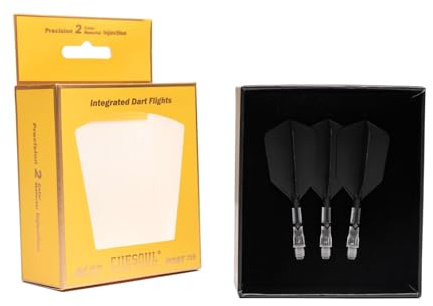 CUESOUL ROST T19 Asta per Freccette Integrata e Forma Sottile, Set di 3
