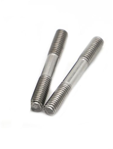 M5 M6 M8 Vite prigioniera asta, viti prigioniere in acciaio inossidabile 304, lunghezza 16 100mm Barra filettata a doppia testa 2 pezzi(M8 x 60MM)