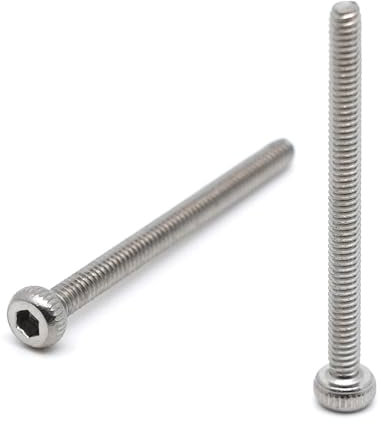 20x Vis CHC M2 x 25mm inox - Vis BTR en Acier Inoxydable A2 Six pans Creux Tête Cylindrique - DIN 912 tête ronde pour rondelle et écrou