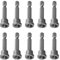 Drywall Screw Depth Setter, Drywall Screwdriver Bits, 10Pcs 50mm PH2 Hex Shank Magnetic Screwdriver Bits Set for Drywall Plasterboard Locating