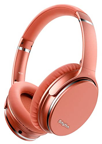 Srhythm NC35 ANC Over-Ear con Tipo-C Carga Rápida Mic,Plegable Auriculares Inalámbricos con Cancelación de Ruido Bluetooth 5.3,Llamada de Voz,Mega Bass,50+ Horas de Tiempo de Juego