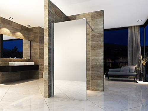 ALONI Walk In Dusche 120x200 cm begehbare Duschwand