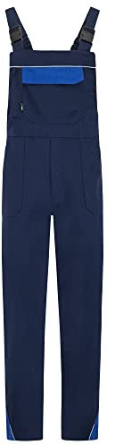 BWOLF ARES Salopette de Travail 100% Coton pour Homme - Bleu - XX-Large