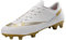 VTASQ Fußballschuhe Herren Stollen Spikes Cleats Jugendliche Erwachsene Trainingsschuhe Professionelle Outdoor Sport Football Schuhe Weiß 37 EU