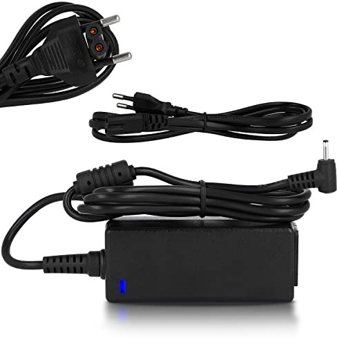LEYF Laptop Netzteil 19V 2.1A 40W, Ladegerät für ASUS, AC 100-240V 50/60Hz, Steckernetzteil, Netzadapter (2.3 – 0.7 mm Klinkenstecker), Kompatibel mit ASUS EEE PC Modellen, Alim-2.1A-2.3
