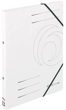 herlitz Ringhefter Quality, A4, 2 Ring-Mechanik, Rückenbreite 25 mm, 5 Stück (weiß)